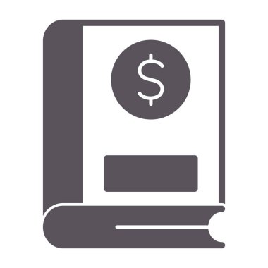 Dolar banknot ikonu. Vektör biçimi yuvarlak açılı düz ikonik sembol, yumuşak renk, beyaz arkaplan.