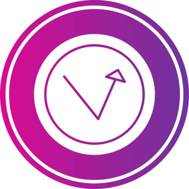 ok simgesi işareti vektör illüstrasyonu