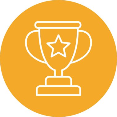 Ödül. Web simgesi basit illüstrasyon