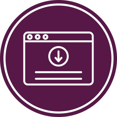 Modern b 'nin vektör illüstrasyonu eksik simgesi