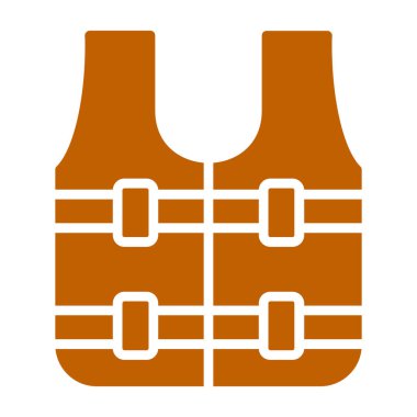 Bir dürbün ikonunun vektör illüstrasyonu