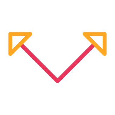 ok simgesi vektör illüstrasyonu