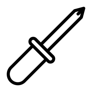 Kalem simgesi vektör çizimi çizimi