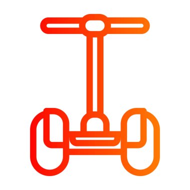 Tek izole edilmiş simge ögesinin vektör illüstrasyonu