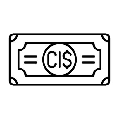 Banka ve fatura ikonunun vektör tasarımı. Banka ve fatura vektör illüstrasyonunun koleksiyonu.