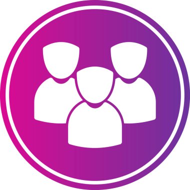 İnsan simgesinin vektör illüstrasyonu