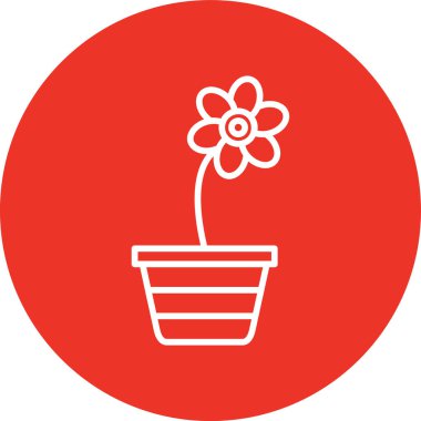 Çiçeğin vektör illüstrasyonu