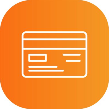 vektör kredi kartı simgesi