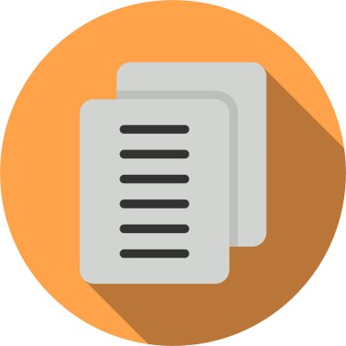 dosya belge vektör simgesi