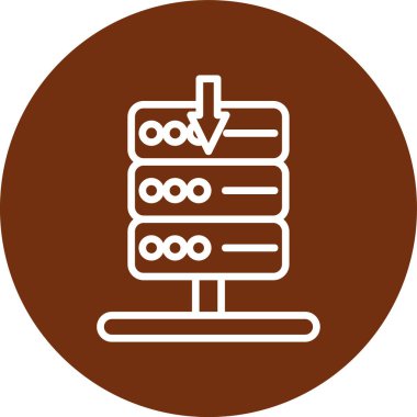 Modern b 'nin vektör illüstrasyonu eksik simgesi