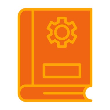 Kitabın vektör illüstrasyonu