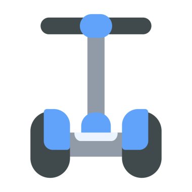 motorsiklet düz vektör simgesi