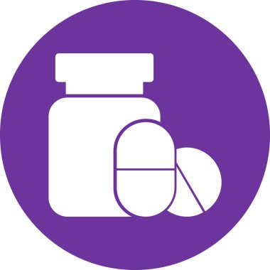 hap vektörü simgesi modern biçimi