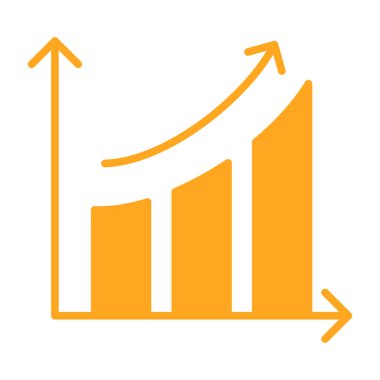 grafik ikonu vektör illüstrasyonu