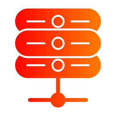 Benzersiz fan çizgisi vektör simgesi