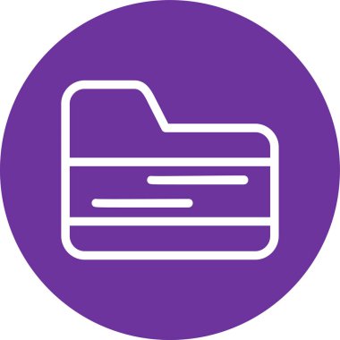 kart vektör simgesi modern basit illüstrasyon