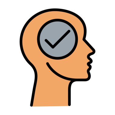 Saat simgesine sahip insan beyni, özet biçimi