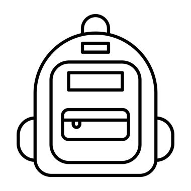 Çizgi film simgesinin vektör çizimi