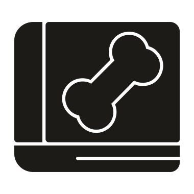 İnsan eli simgesi olan dizüstü bilgisayar, basit biçim