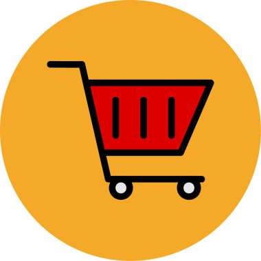 Alışveriş arabası. Basit tasarım