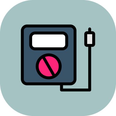 Pil. Web simgesi basit tasarım