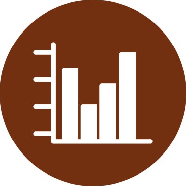 İş ve finans simgesinin vektör illüstrasyonu