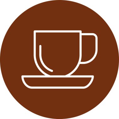 kahve fincanı vektör simgesi
