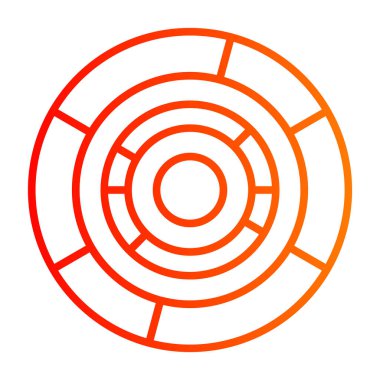 seo modern simgesinin vektör illüstrasyonu