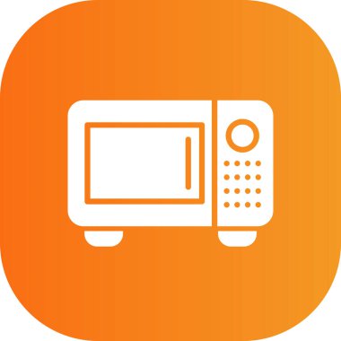 Mikrodalga fırının vektör çizimi