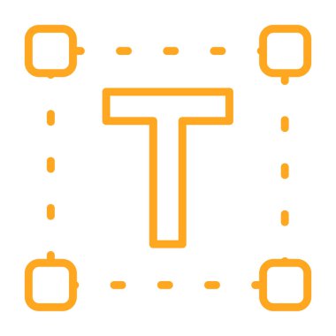 Bir yol simgesinin vektör illüstrasyonu