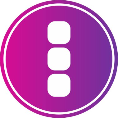 Modern işaret simgesinin vektör illüstrasyonu