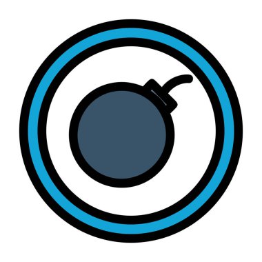 Bir kahve simgesinin vektör çizimi