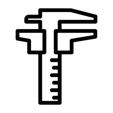 Çekiç ikonu vektör illüstrasyonu