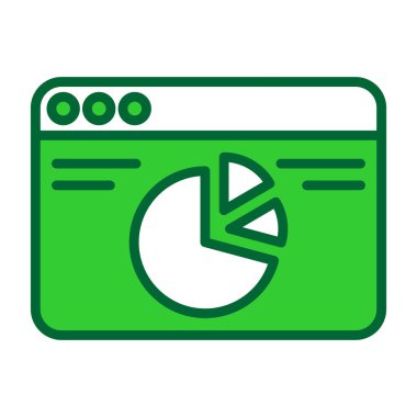 seo modern simgesinin vektör illüstrasyonu