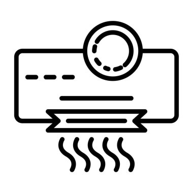 kahve makinesi simgesini, vektör çizim