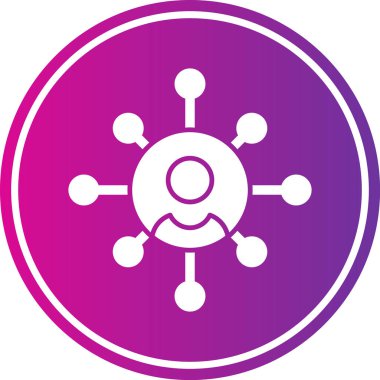 seo modern simgesinin vektör illüstrasyonu