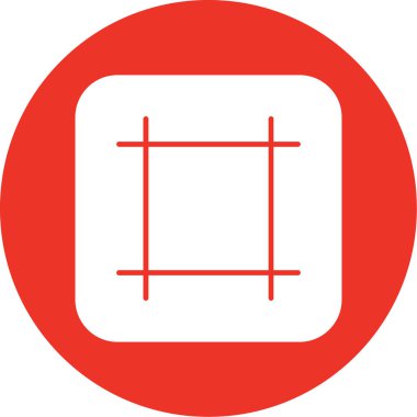 Modern b 'nin vektör illüstrasyonu simgelerden yoksun