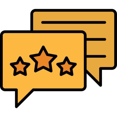 derecelendirme geribildirim rengi vektör resimlemesi