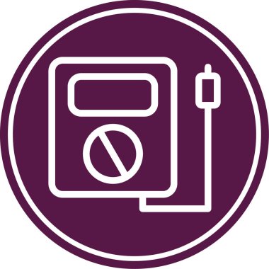 Modern b 'nin vektör illüstrasyonu eksik simgesi