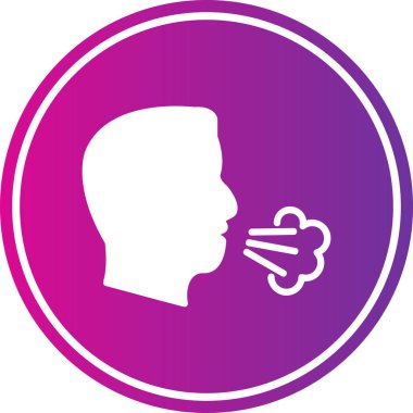 Kalp ikonlu insan kafası