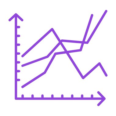 Bir iş simgesinin vektör illüstrasyonu