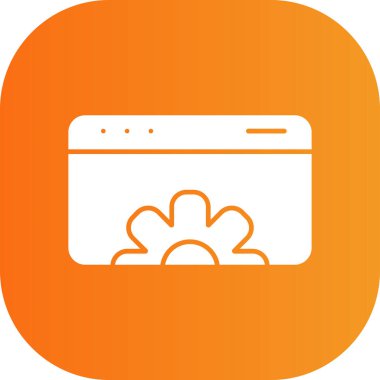 seo modern simgesinin vektör illüstrasyonu