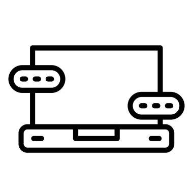 bilgisayar simgesi, vektör illüstrasyonu