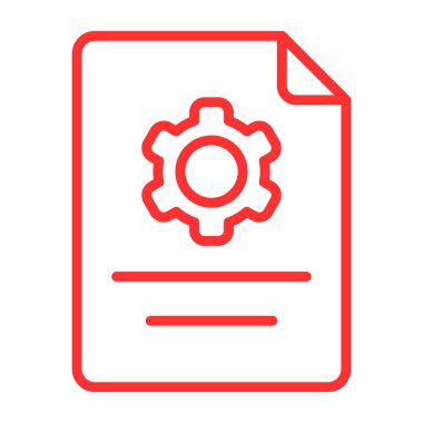 Ayarlama. Web simgesi basit tasarım