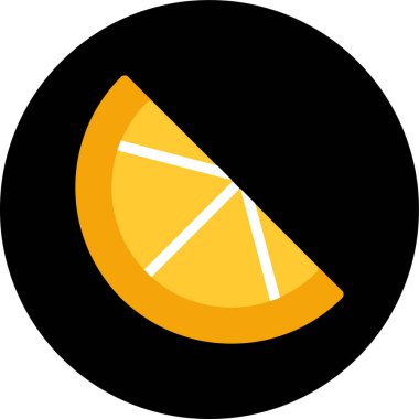 lemon. Web simgesi basit illüstrasyon