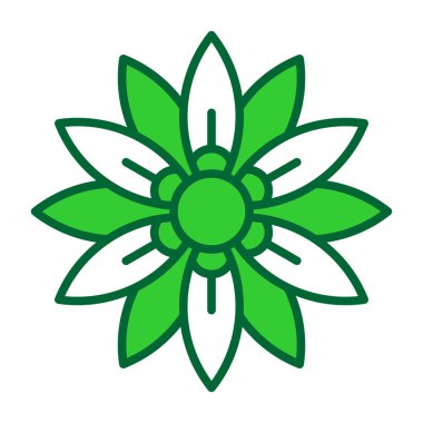 çiçek vektör illüstrasyonu