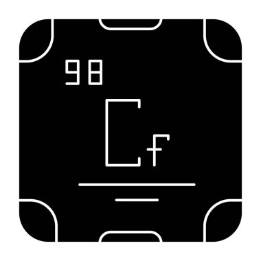 Tek b 'nin vektör illüstrasyonu eksik simgesi