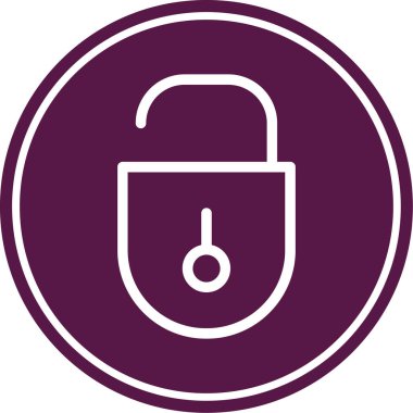 Modern simgenin vektör illüstrasyonu