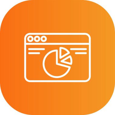 seo modern simgesinin vektör illüstrasyonu