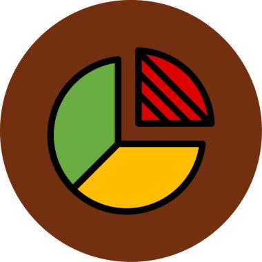 grafik ikonu vektör illüstrasyonu